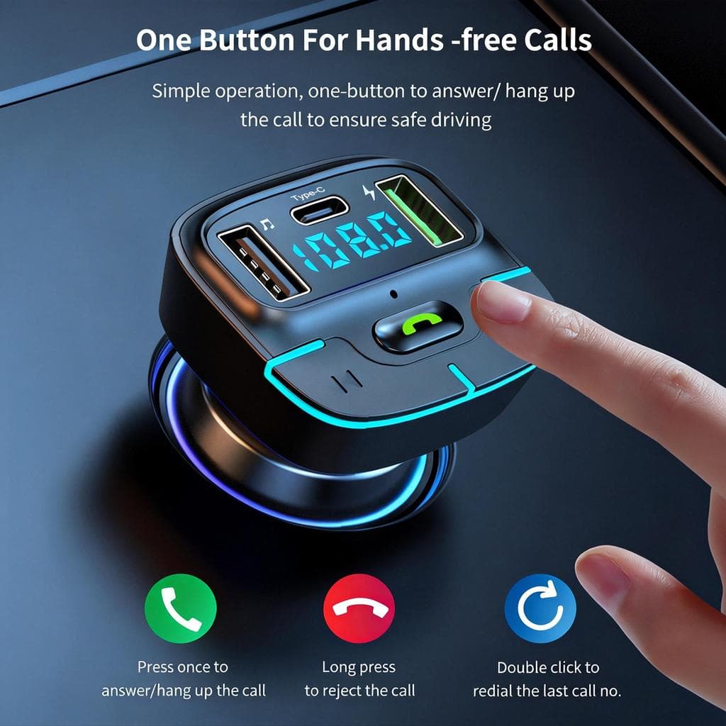  MP3-плеером и беспроводным FM-трансмиттером