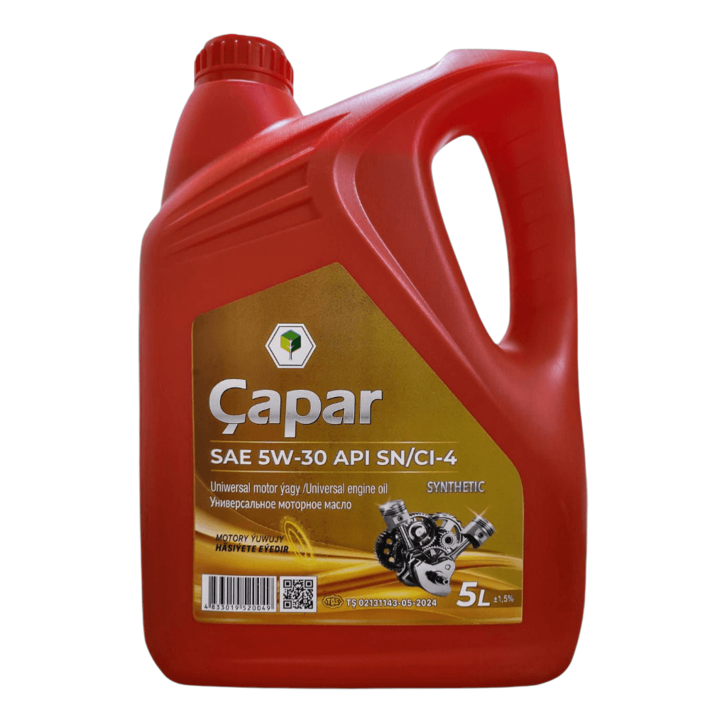 Çapar 5W30 Sintetika Motor Ýagy