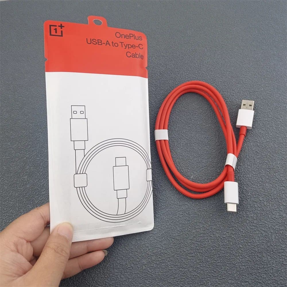 Оригинальный кабель Oneplus USB-A — Type-C, 100 Вт, 80 Вт, Super Vooc Warp Charge, 12 А, шнур для быстрой зарядки для One Plus 15 14 13 12 11 10 T
